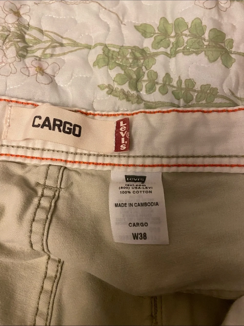 LEVI’S and U.S. polo ASSN men’s cargo shorts